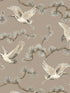 Akan fabric in stormy skies color - pattern number GL21706 - by Wallquest in the Grasslands collection