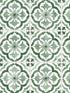 Sorento Tile Peel and Stick fabric in jungle green color - pattern number DB20504 - by NextWall in the Peel and Stick Wallpaper by Daisy Bennett collection