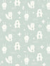 Bitsy Woodland fabric in mint color - pattern number 4060-91304 - by Chesapeake in the Fable collection