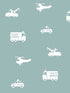 Briony Vehicles fabric in blue color - pattern number 4060-128864 - by Chesapeake in the Fable collection