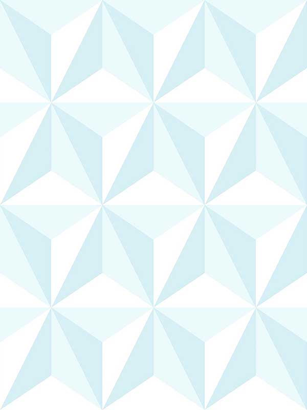 Adella Geometric fabric in sky blue color - pattern number 4060-138912 - by Chesapeake in the Fable collection