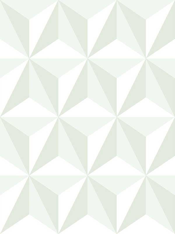 Adella Geometric fabric in sage color - pattern number 4060-138913 - by Chesapeake in the Fable collection