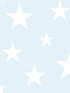 Amira Stars wallpaper in sky blue color - pattern number 4060-138932 - by Chesapeake in the Fable collection