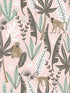 Kiki Monkeys wallpaper in pink color - pattern number 4060-139072 - by Chesapeake in the Fable collection