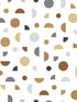 Marilee Circles wallpaper in neutral color - pattern number 4060-139278 - by Chesapeake in the Fable collection