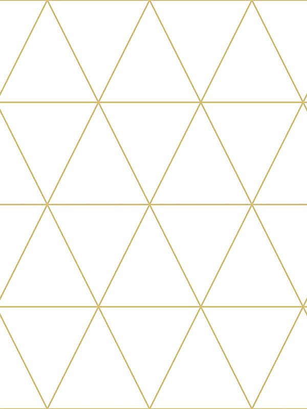 Leda Geometric wallpaper in metallic color - pattern number 4060-347682 - by Chesapeake in the Fable collection
