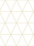 Leda Geometric wallpaper in metallic color - pattern number 4060-347682 - by Chesapeake in the Fable collection