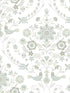 Britt Embroidered Damask fabric in neutral color - pattern number 4066-26513 - by A Street Prints in the Hannah collection