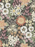 Karina Wildflower Garden fabric in raspberry color - pattern number 4066-26522 - by A Street Prints in the Hannah collection