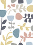 Juni Pastel Abstract Tulips wallpaper in pastel color - pattern number 4066-26539 - by A Street Prints in the Hannah collection