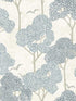 Lykke Textured Tree fabric in blue color - pattern number 4066-26540 - by A Street Prints in the Hannah collection