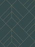 Sander Geometric wallpaper in slate color - pattern number 4066-26546 - by A Street Prints in the Hannah collection