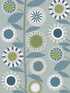 Sisu Floral Geometric wallpaper in light blue color - pattern number 4066-26554 - by A Street Prints in the Hannah collection