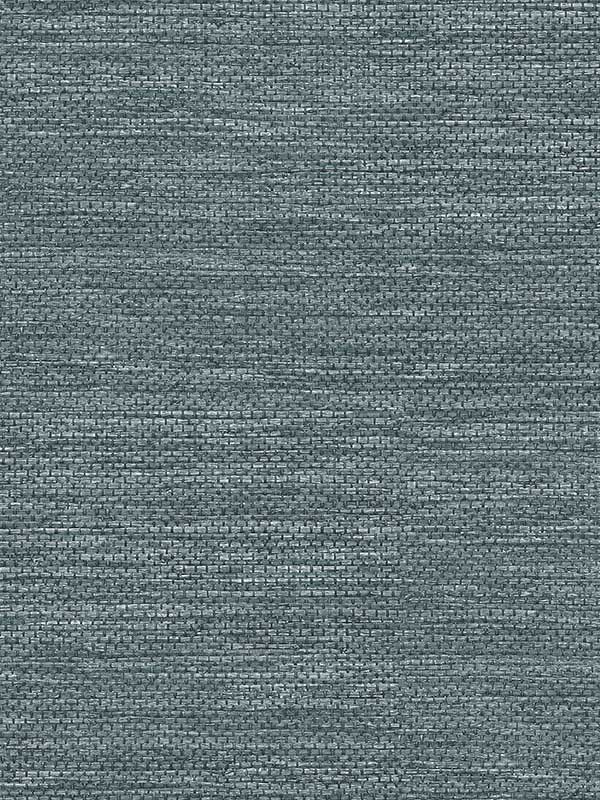 Malin Faux Grasscloth wallpaper in dark blue color - pattern number 4066-26559 - by A Street Prints in the Hannah collection