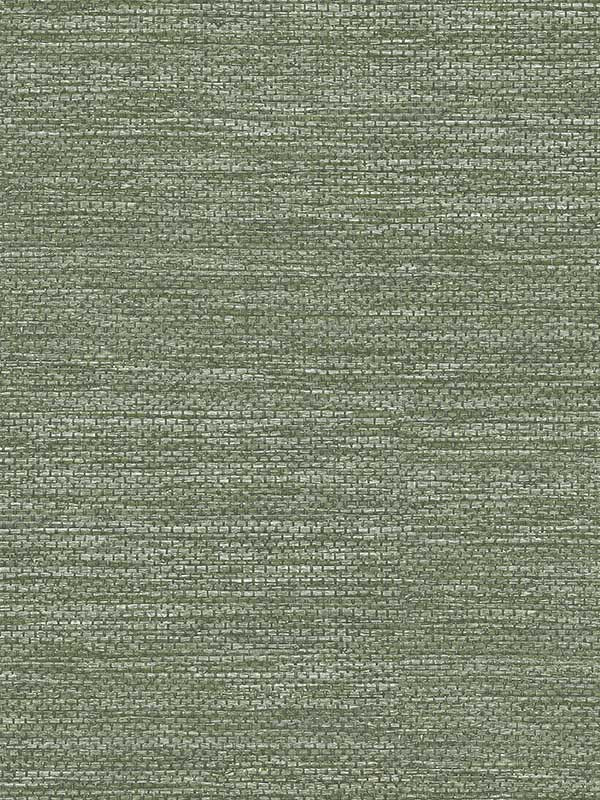 Malin Faux Grasscloth wallpaper in moss color - pattern number 4066-26561 - by A Street Prints in the Hannah collection