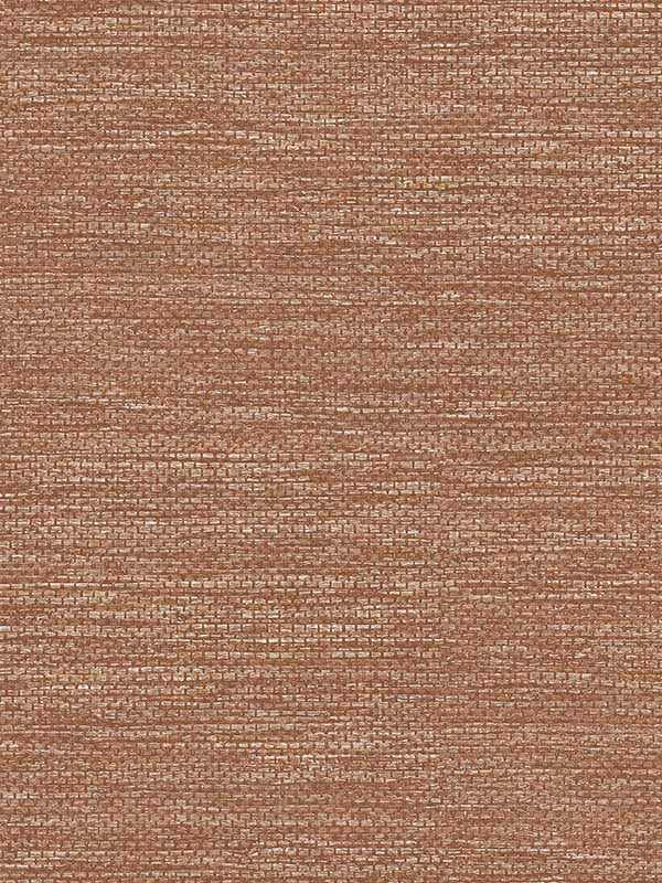 Malin Faux Grasscloth wallpaper in rust color - pattern number 4066-26564 - by A Street Prints in the Hannah collection