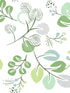 Jonah Leaf Trail fabric in light green color - pattern number 4066-26565 - by A Street Prints in the Hannah collection