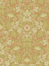 Lila Strawberry Floral fabric in gold color - pattern number 316006 - by Eijffinger in the Posy collection