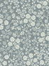 Liana trail fabric in teal color - pattern number 316046 - by Eijffinger in the Posy collection