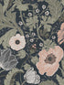 Anemone Floral fabric in navy color - pattern number 4080-44103 - by A Street Prints in the Ingrid collection
