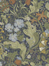 Elise Nouveau Gardens fabric in indigo color - pattern number 4080-83102 - by A Street Prints in the Ingrid collection