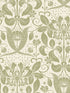 Berit Floral Crest wallpaper in olive color - pattern number 4080-83127 - by A Street Prints in the Ingrid collection