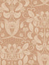 Berit Floral Crest wallpaper in coral color - pattern number 4080-83128 - by A Street Prints in the Ingrid collection