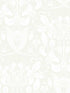 Berit Floral Crest wallpaper in bone color - pattern number 4080-83130 - by A Street Prints in the Ingrid collection