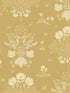 Elda Delicate Daises wallpaper in gold color - pattern number 4080-83135 - by A Street Prints in the Ingrid collection