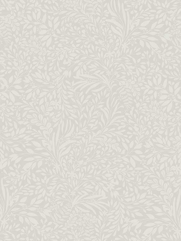 Kristina Botanical wallpaper in light grey color - pattern number 4080-92116 - by A Street Prints in the Ingrid collection