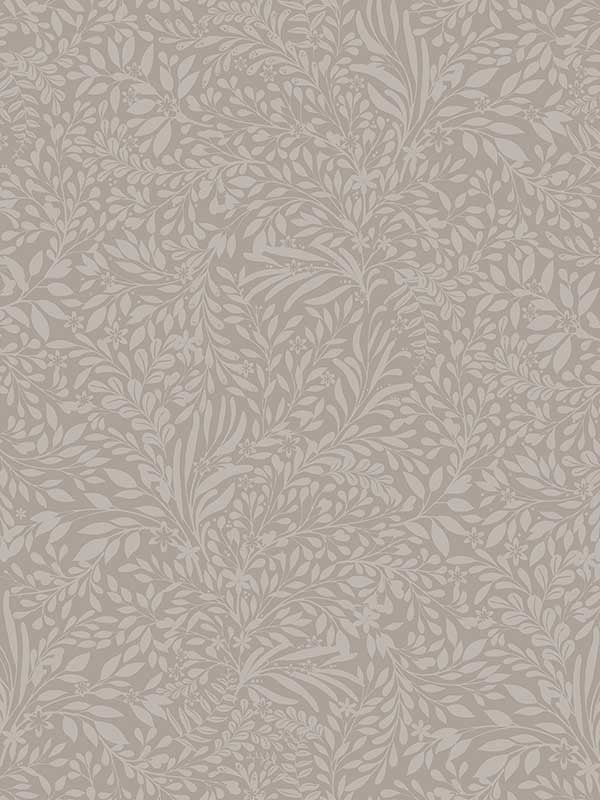 Kristina Botanical wallpaper in grey color - pattern number 4080-92118 - by A Street Prints in the Ingrid collection