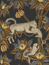 Satara fabric in brntorng and snd blck color - pattern number 119/3017.CS.0 - by Cole and Son in the Ardmore Jabula collection