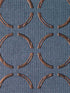 Ringolin wallpaper in navy color - pattern number 682100 - by Seabrook in the Linen Textures collection