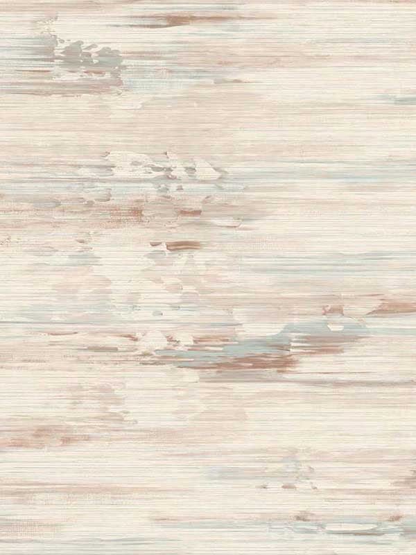 Silk Mistral fabric in rust and seaside color - pattern number TS81706 - by Seabrook in the Even More Textures collection