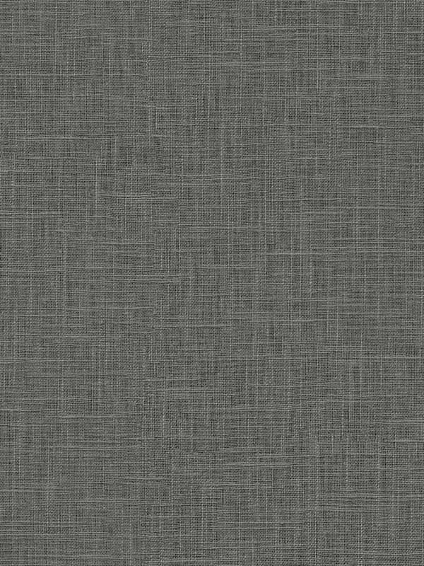 Myrna Linen wallpaper in charcoal color - pattern number TS81918 - by Seabrook in the Even More Textures collection