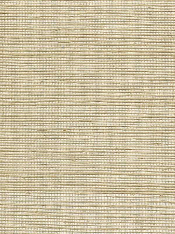Metallic Sisal Grasscloth fabric in silvery beige color - pattern number WSS4510.WT.0 - by Winfield Thybony in the Simply Sisal collection