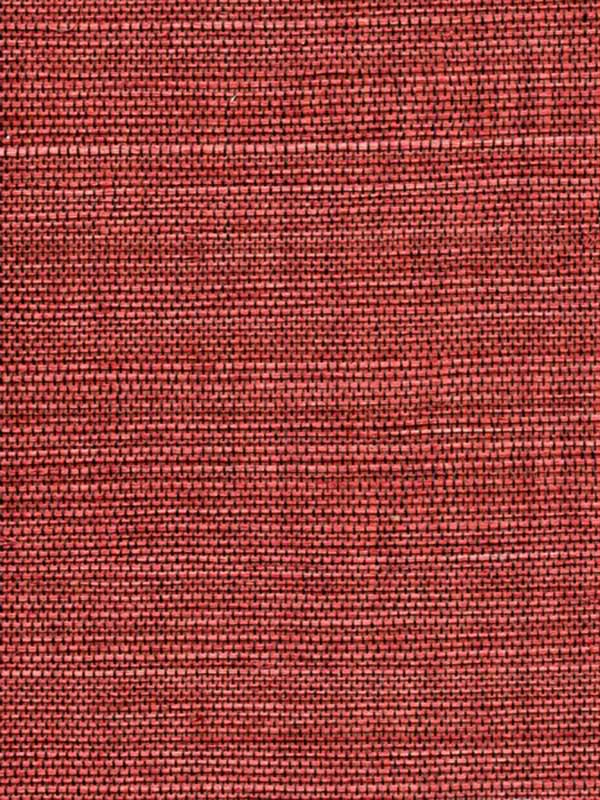 Sisal Grasscloth fabric in deep auburn color - pattern number WSS4564.WT.0 - by Winfield Thybony in the Simply Sisal collection