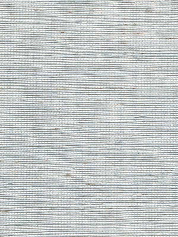 Metallic Sisal Grasscloth fabric in sky color - pattern number WSS4584.WT.0 - by Winfield Thybony in the Simply Sisal collection