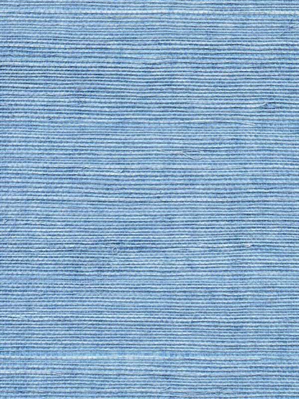 Sisal Grasscloth fabric in blue mist color - pattern number WSS4591.WT.0 - by Winfield Thybony in the Simply Sisal collection