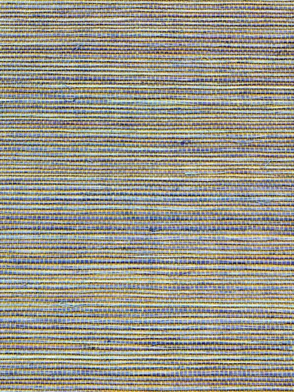 Sisal Grasscloth fabric in blue heather color - pattern number WSS4594.WT.0 - by Winfield Thybony in the Simply Sisal collection