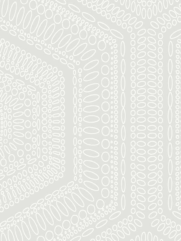 Concentric Groove wallpaper in cream color - pattern number WTP4036.WT.0 - by Winfield Thybony in the Thom Filicia Cultivated Living collection