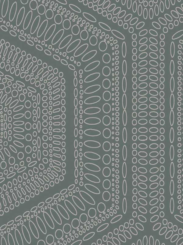 Concentric Groove wallpaper in ledge color - pattern number WTP4038.WT.0 - by Winfield Thybony in the Thom Filicia Cultivated Living collection