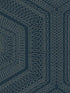 Concentric Groove wallpaper in deep navy color - pattern number WTP4040.WT.0 - by Winfield Thybony in the Thom Filicia Cultivated Living collection