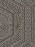 Concentric Groove wallpaper in chocolate color - pattern number WTP4041.WT.0 - by Winfield Thybony in the Thom Filicia Cultivated Living collection