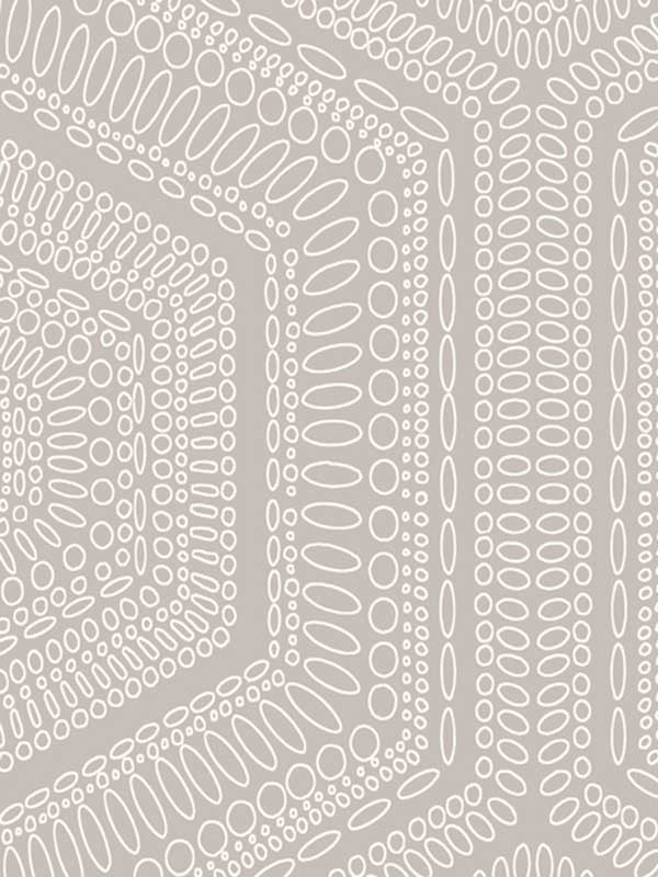 Concentric Groove wallpaper in buff color - pattern number WTP4042.WT.0 - by Winfield Thybony in the Thom Filicia Cultivated Living collection