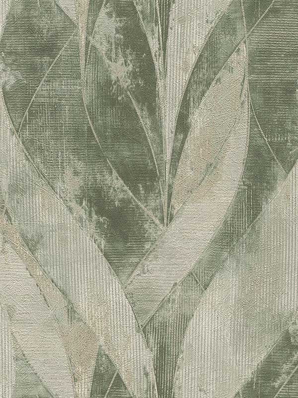 Blake Leaf fabric in moss color - pattern number 4096-520057 - by Advantage in the Concrete collection