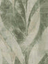 Blake Leaf fabric in moss color - pattern number 4096-520057 - by Advantage in the Concrete collection
