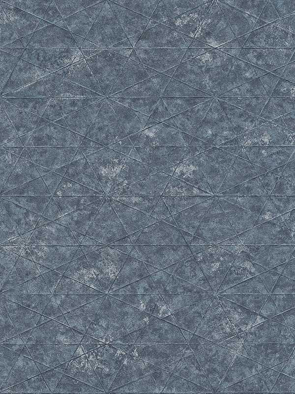 Seth Triangle fabric in indigo color - pattern number 4096-554366 - by Advantage in the Concrete collection