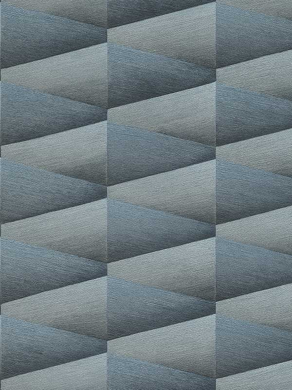 Shae Geo fabric in indigo color - pattern number 4096-554656 - by Advantage in the Concrete collection