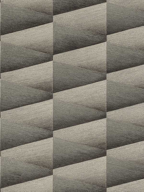Shae Geo fabric in dark grey color - pattern number 4096-554663 - by Advantage in the Concrete collection